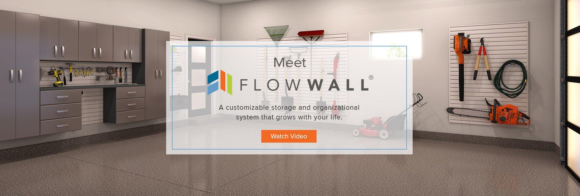 Garage Storage & Organization Solutions Flow Wall.